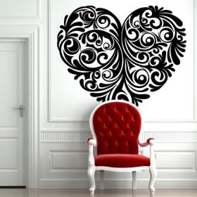 Wall stickers Tribal heart