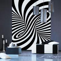 Decorate walls optical illusion