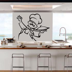 Decorate walls kitchen Chef