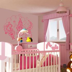 Princess wall decoration