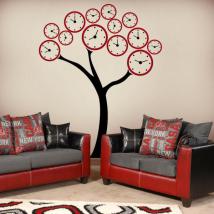 Decorate walls tree watches