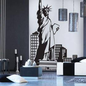 New York decorative vinyl