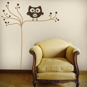 Luminescent panels dividing fluowall minimalist OWL