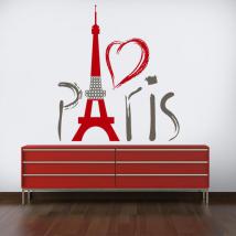 Vinyl decorative Tower Eiffel Paris