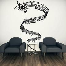 Decorative vinyls Musical Tornado