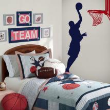 Decorative vinyl wall Basketball