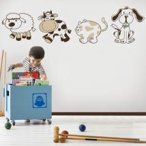 Children's vinyl animals Kit