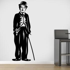 Decorative vinyl Charles Chaplin