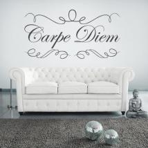 Decorative vinyl stickers Carpe Diem