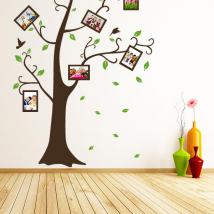 Stickers wall tree family photos