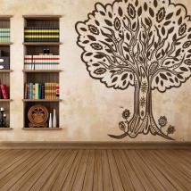 Decorative vinyl tree Tribal