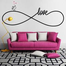 Decorative vinyl Sticker Love