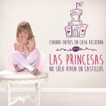 Vinyl decorative phrases princesses