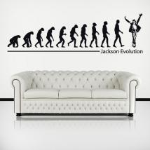 Decorative vinyl Michael Jackson Evolution