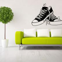 Decorative vinyl Retro Shoes