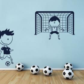 Decorative vinyl children's football