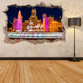 3D Madrid Cibeles vinyls