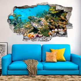 Vinyl 3D sea animals