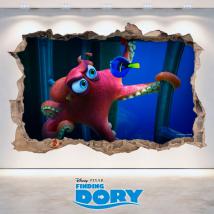 Vinyl 3D Disney Dory looking for hole wall English 4739