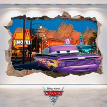 Vinyl Disney Cars 2 hole wall 3D English 4772