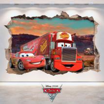 Sticker 3D Disney Cars 2