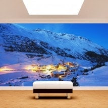 Photo wall murals Austria Alps mountains