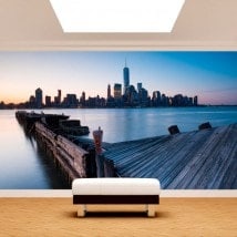 Photo wall murals buildings Manhattan