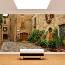 Photo wall murals Italy streets