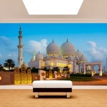 Photo wall murals vinyl mosque Sheikh Zayed