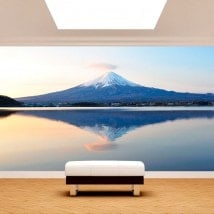 Photo wall murals Mount Fuji Lake Kawaguchi
