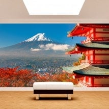 Fotomural Wall Mount Fuji English 5029