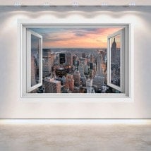 New York City 3D window English 5057