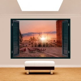 Windows 3D Plaza San Marco sunset