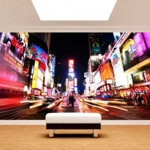 Photo wall murals Times Square New York