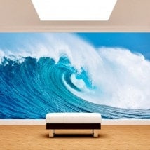 The great wave of the sea photo wall murals