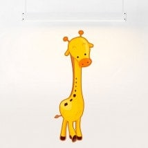 Vinyl child giraffe