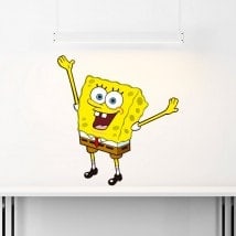 Vinyl stickers Sponge Bob English 5488