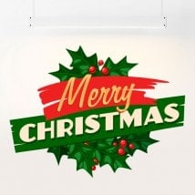 Merry Christmas sticker