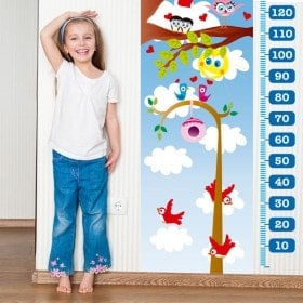 Child gauge vinyl birds nature