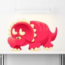 Child dinosaur sticker