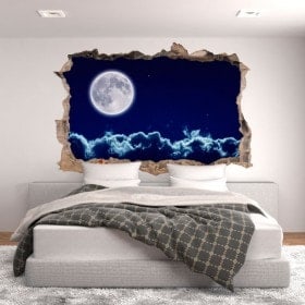 3D Moon vinyl