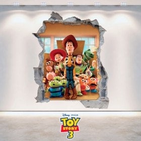 Vinyl child Toy Story 3D