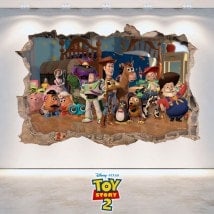 Vinyl children's 3D Toy Story 2