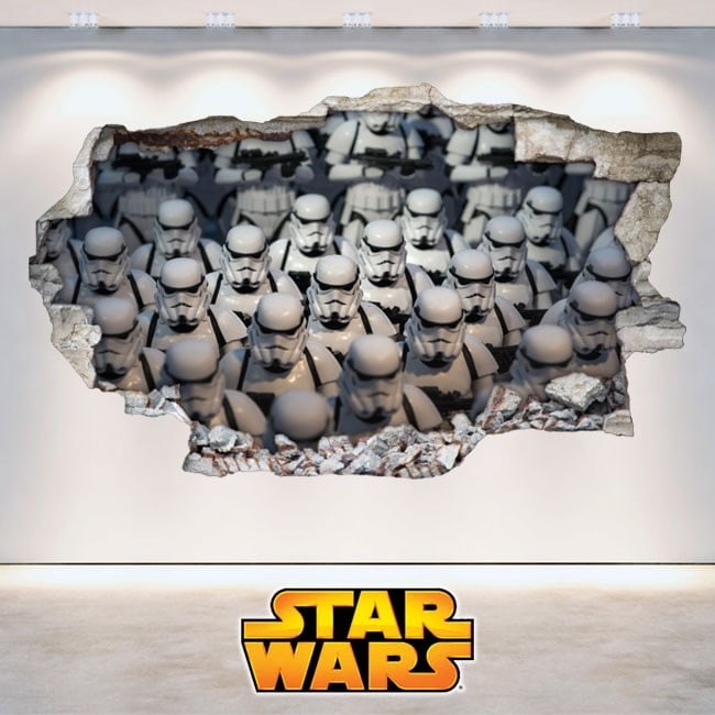 🥇 Stickers 3D Star Wars soldiers Clones 🥇