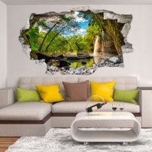 Decorative Cascades mountains 3D