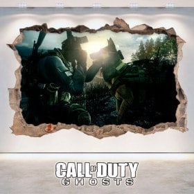 Decorative vinyl 3D Call Of Duty Ghosts