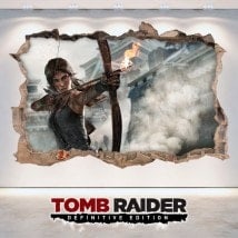 Vinyl video game 3D Lara Croft Tomb Raider Definitive Edition