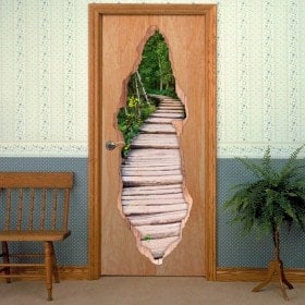 Door way in nature for vinyls