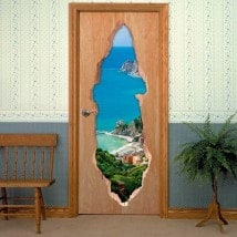 Vinyl doors 3D Monterosso al Mare