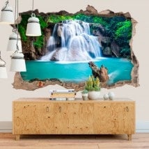 Decorative waterfalls Huay Mae Kamin 3D